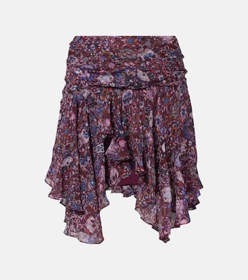 Berencia floral ruffled miniskirt | Marant Etoile