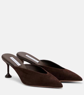 Bisous 65 suede mules | Aquazzura