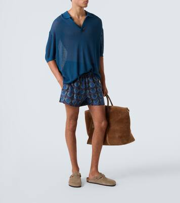 Poloshirt aus Strick | Commas