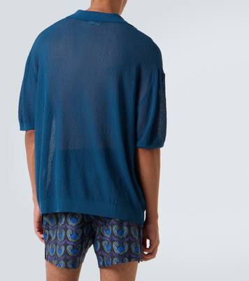 Poloshirt aus Strick | Commas