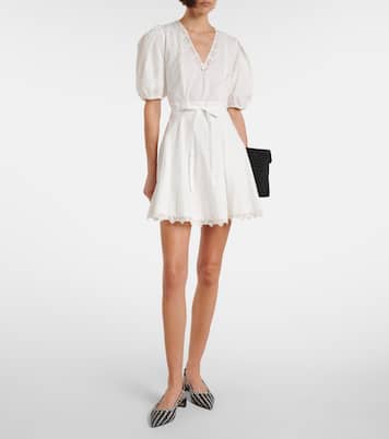 Besticktes Minikleid Camila aus Baumwolle | Ulla Johnson