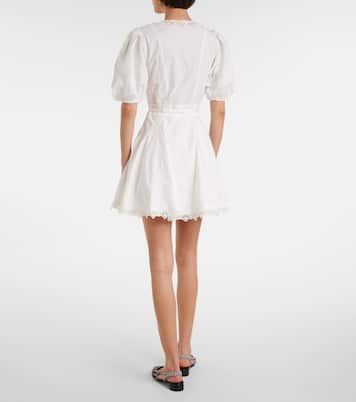 Besticktes Minikleid Camila aus Baumwolle | Ulla Johnson