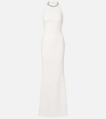 Crystal-embellished open-back gown | Givenchy