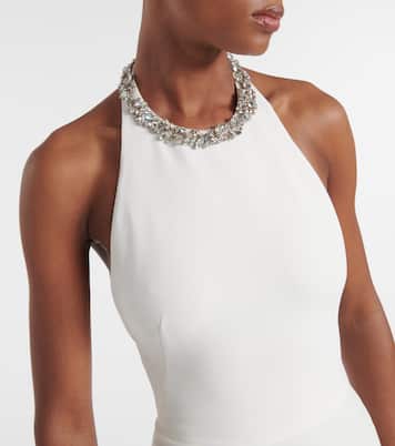 Crystal-embellished open-back gown | Givenchy
