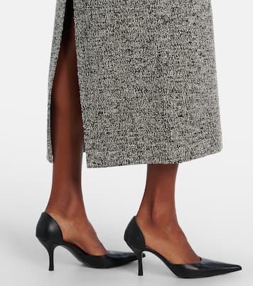 Abito midi in tweed di misto cotone | Oscar de la Renta