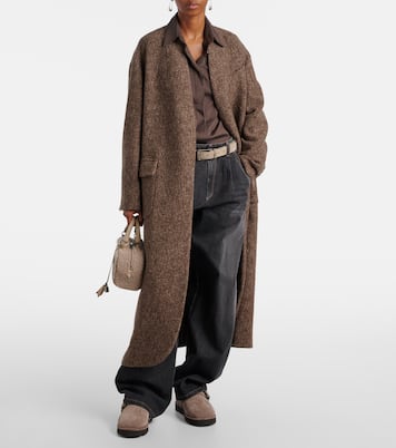 Monili suede slippers | Brunello Cucinelli