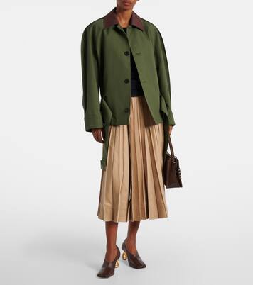 Chain 75 leather pumps | JW Anderson