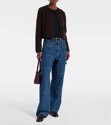 Cardigan en laine et cachemire | Jardin des Orangers