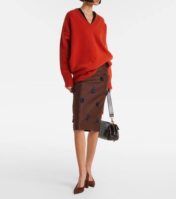 Piper 85 suede pumps | Gianvito Rossi