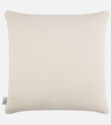 Silk and cotton velvet cushion | Les-Ottomans