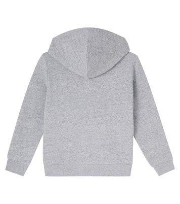 Printed cotton-blend fleece hoodie | Polo Ralph Lauren Kids