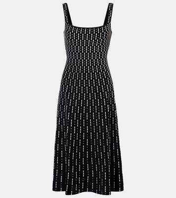 Robe midi Ellison en tricot compact | Staud