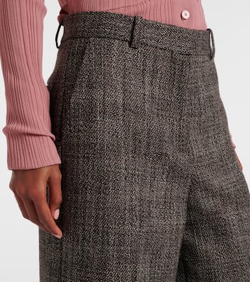 Hawley初剪羊毛阔腿裤 | Joseph