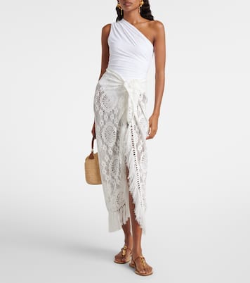 Thyri fringed beach cover-up | Simkhai
