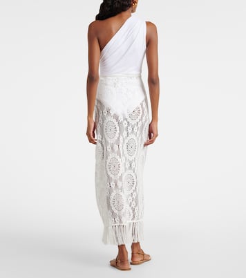 Thyri fringed beach cover-up | Simkhai