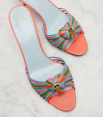 Royal 65 leather mules | Valentino Garavani