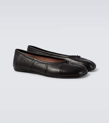 Tabi leather ballet flats | Maison Margiela