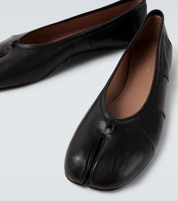 Tabi leather ballet flats | Maison Margiela