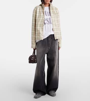 Chaqueta de algodón a cuadros | Acne Studios