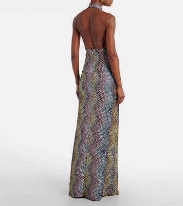 Abito lungo con lamé e paillettes | Missoni