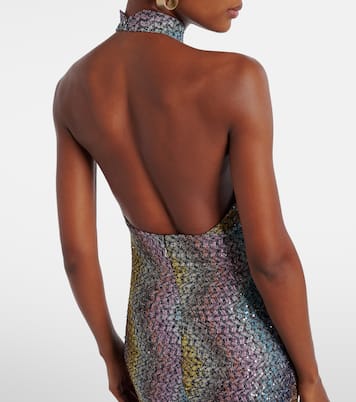 Abito lungo con lamé e paillettes | Missoni