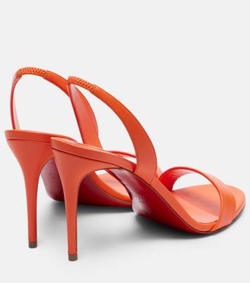 Sandales slingback O Marylin 85 en cuir | Christian Louboutin