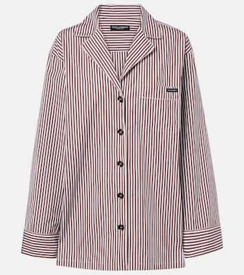 Striped cotton and silk shirt | Dolce&Gabbana