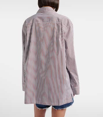 Striped cotton and silk shirt | Dolce&Gabbana