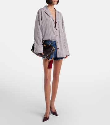 Striped cotton and silk shirt | Dolce&Gabbana