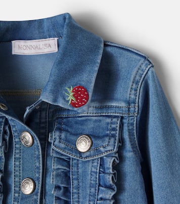 X Disney® Baby Bestickte Jeansjacke | Monnalisa