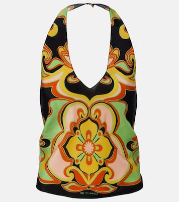 Top de seda floral | Etro