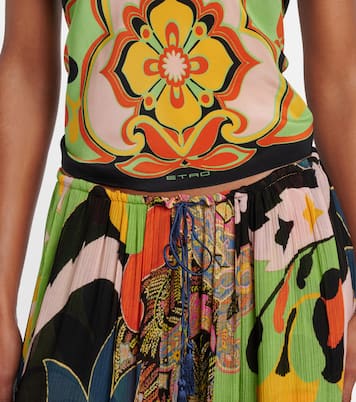 Top de seda floral | Etro