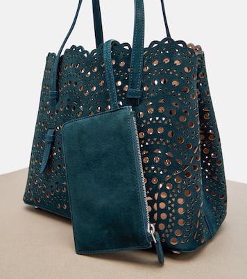 Le Mina 25 Vienne Wave leather tote bag | Alaïa