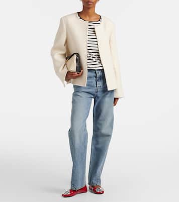 Reva embellished patent leather ballet flats | Tory Burch