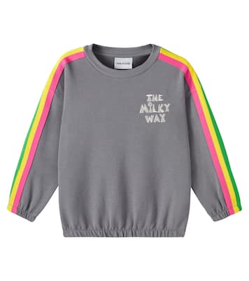 Besticktes Sweatshirt aus Baumwoll-Jersey | Mini Rodini