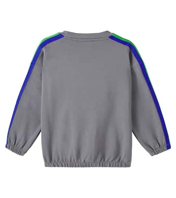 Besticktes Sweatshirt aus Baumwoll-Jersey | Mini Rodini