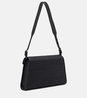 Tote Symmetry aus Raffiabast mit Leder | Savette