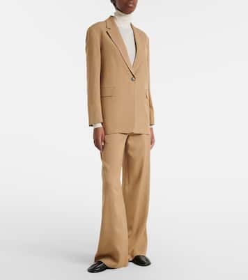 Canal leather slip-on shoes | The Row