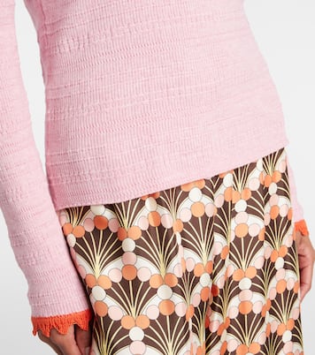 Picket cotton and wool sweater | La DoubleJ