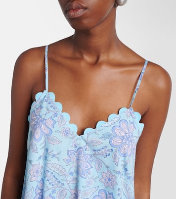 Abito midi in cotone con stampa floreale | Juliet Dunn