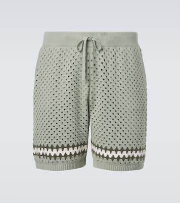 Nico crochet cotton shorts | Frescobol Carioca