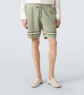 Nico crochet cotton shorts | Frescobol Carioca