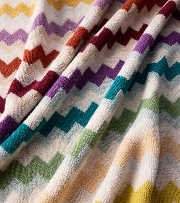 Zigzag cotton terry towel set | Missoni
