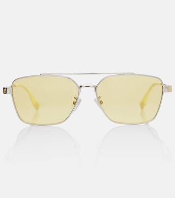 Eckige Sonnenbrille Fendi Sky | Fendi