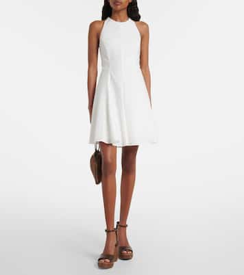 Cotton-blend minidress | Brunello Cucinelli