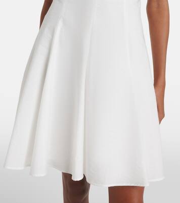 Cotton-blend minidress | Brunello Cucinelli