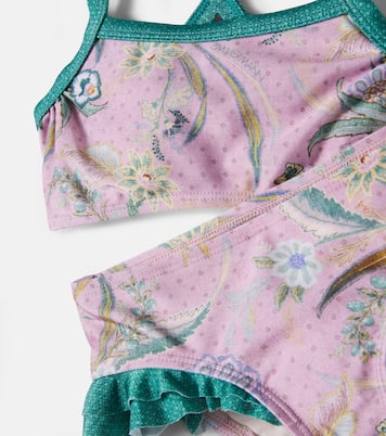Indra floral ruffled bikini | Zimmermann Kids