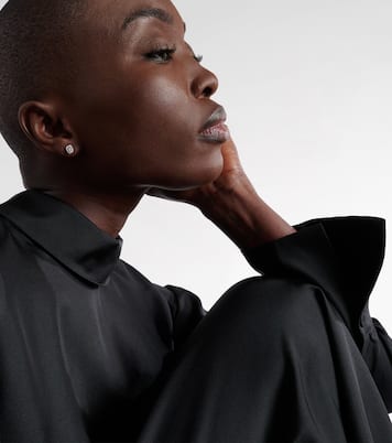 Pendientes My Twin 1+2 de oro blanco de 18 ct con diamantes | Messika