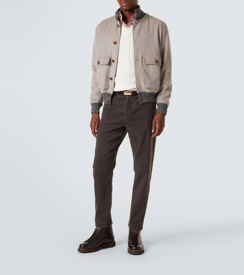 Mid-rise straight jeans | Brunello Cucinelli