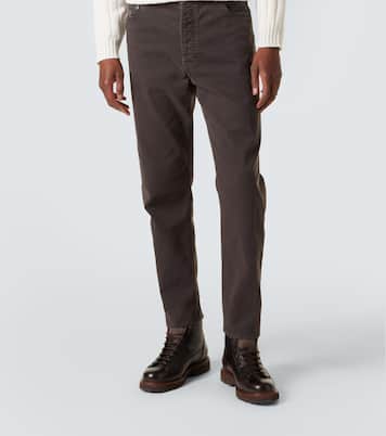 Mid-rise straight jeans | Brunello Cucinelli